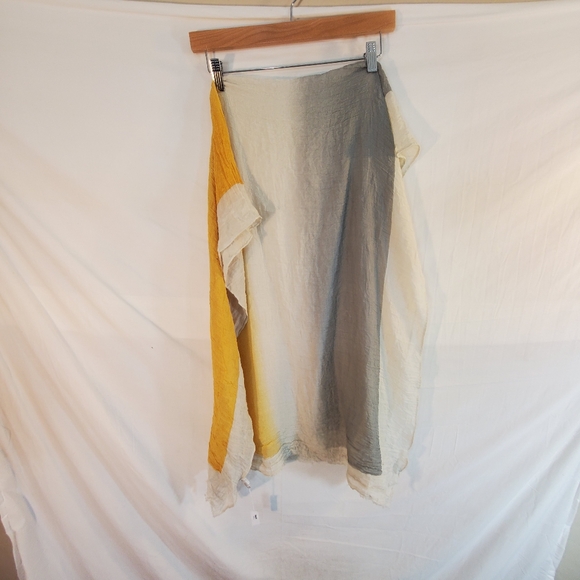 Lot of 3 COS, Standard Form & Do Everything Scarfs Silk, Cotton 34"X25" New - Picture 4 of 8